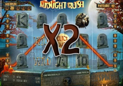 Nouvelle machine à sous Midnight rush de Sheriff Gaming