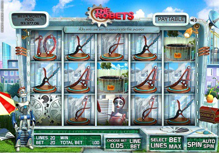 nouvelle machine à sous The Robets de Sheriff Gaming