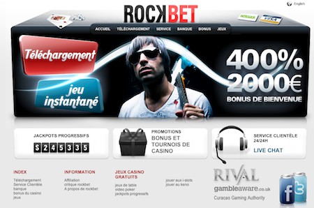 Un bonus sans dépot de 25�?� avec ROCKBET