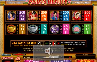 aperçu jeu Asian Beauty 2