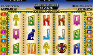 jeu Cleopatra's Gold