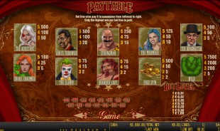 aperçu jeu Freaky Fortune 2