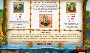 aperçu jeu Lucky Fishing 2