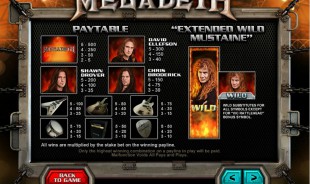 aperçu jeu Megadeth 2