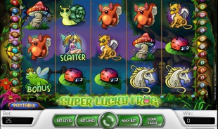 jeu Super Lucky Frog