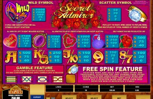 aperçu jeu Secret Admirer 2