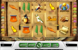 jeu Secrets of Horus